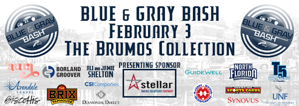 Blue and Gray Bash Feb 3 at The Brumos Collection